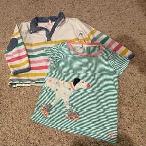 Joules Sweatshirt and tshirt